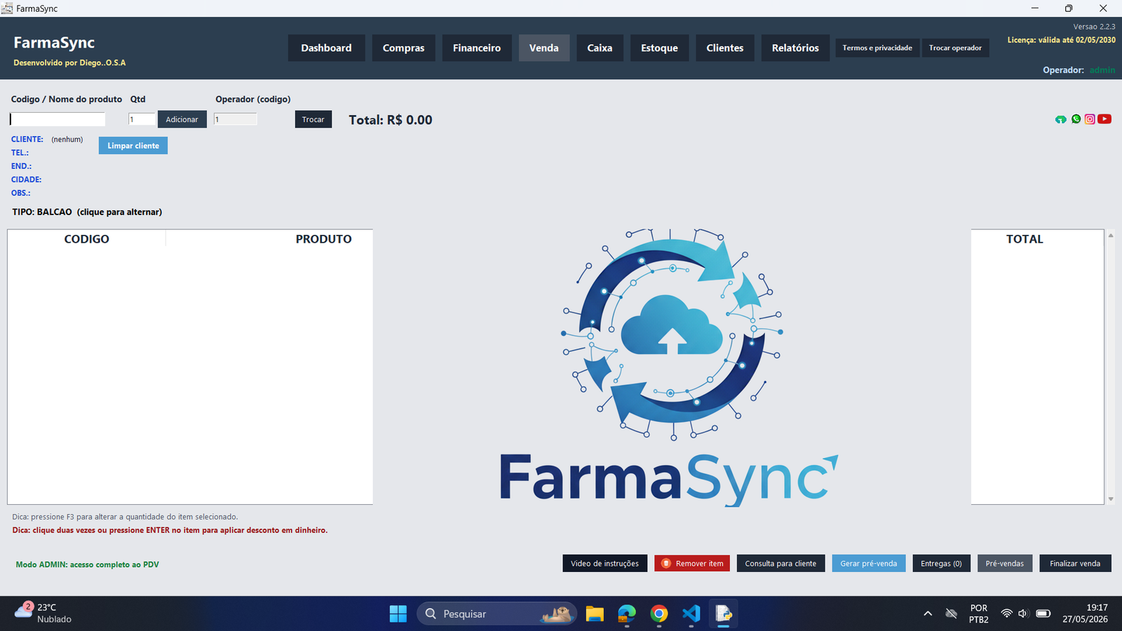 Dashboard FarmaSync 1
